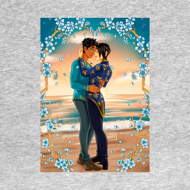 Malec wedding by lemoncielart